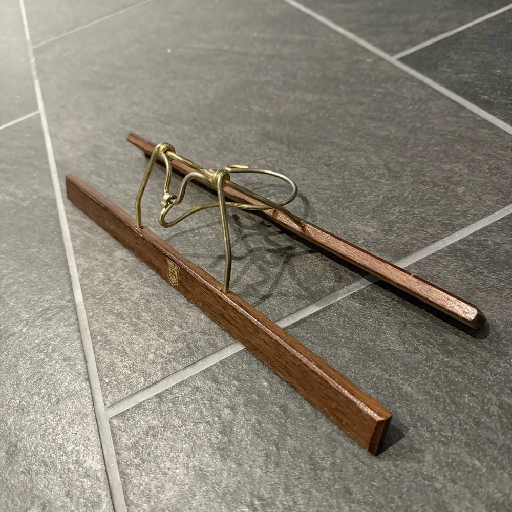 Vintage Wooden Pant Hangers